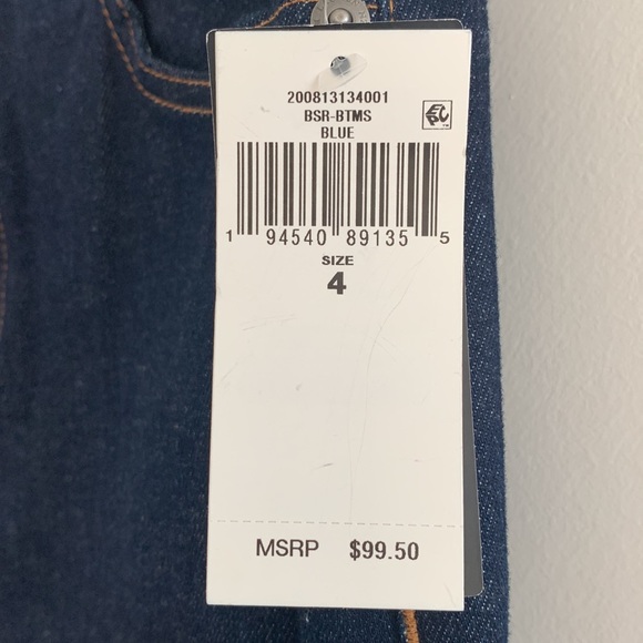 NWT - Ralph Lauren denim skirt - dark denim - Picture 5 of 7